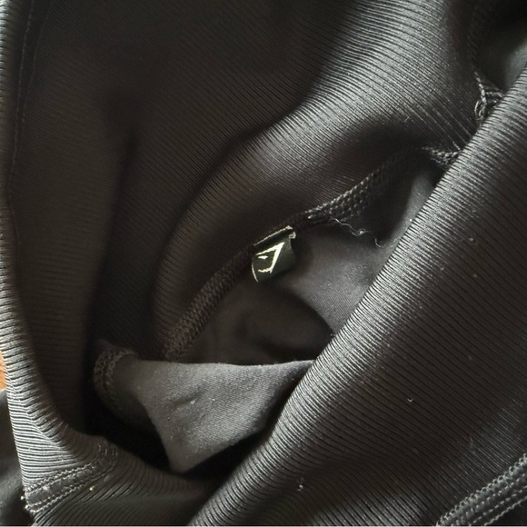 Gymshark Whitney Rib Waist Black Leggings - Picture 5 of 5